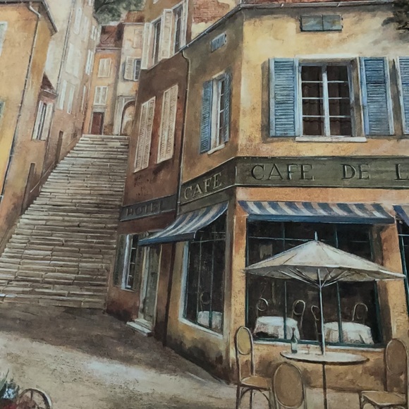 Hotel, cafe de la place! Print. - Picture 4 of 9